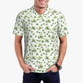 thumbnail image 1 of Fotbe St Patrick's Day3 Camiseta Polo de Golf para Hombre con Estampado – Camisa Deportiva Transpirable con Cuello Abotonado-X-Large, 1 of 6