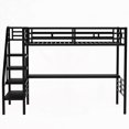 thumbnail image 4 of [Safety for Kids & Multifunctional] Loft Bed - Perfect for Small Spaces | Twin XL | Full Storage & Desk with Sturdy Metal Frame, 4 of 24