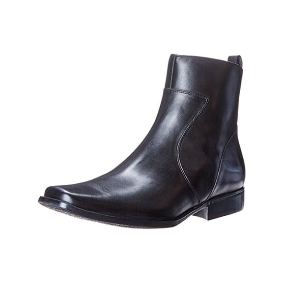 Florsheim Midtown Plain Toe Men's Zipper Boot, Black, 8.5 D