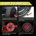 thumbnail image 6 of 14" LED Spare Tire Brake Light Rear Lamp Dual Ring For Jeep Wrangler JK 07-18 US, 6 of 12