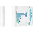 thumbnail image 4 of Terry Towels Face Towel Hand Cloth Cartoon Dolphin Jumping for Bathroom-Hotel-Spa-Kitchen Multi-Purpose,Soft,Quick-Dry 30 X 15&nbsp;inch, 4 of 5