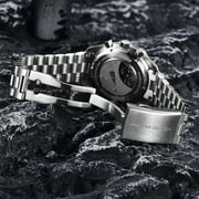 PAGANI DESIGN Mens Quartz Watches 40mm New Release full Stainless Steel Waterproof Sports Chronograph Wrist Watch for Men Sapphire Dial Glass