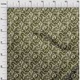 thumbnail image 3 of oneOone Velvet Olive Green Fabric Block Sewing Material Print Fabric By The Yard 58 Inch Wide-RQ, 3 of 5