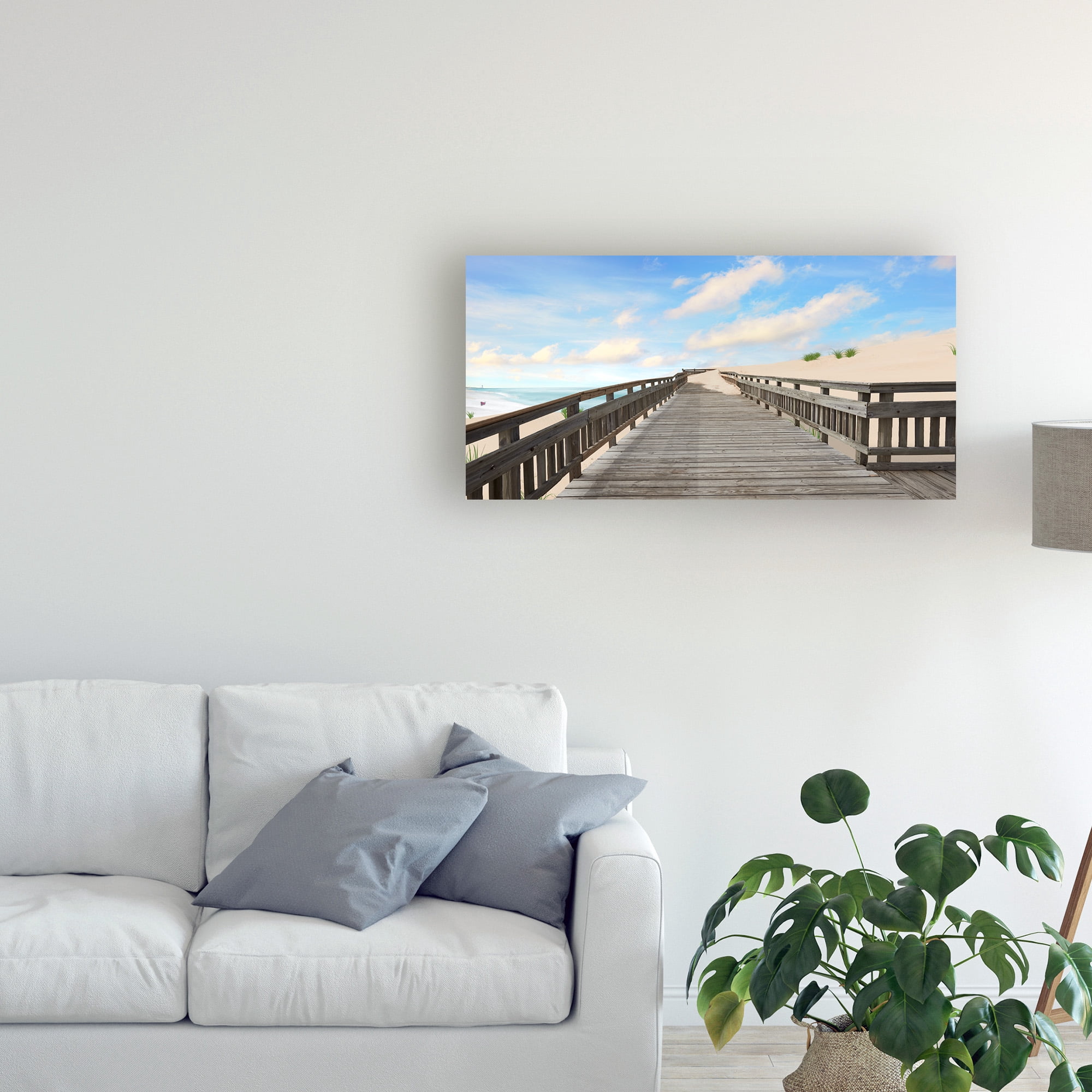 Trademark Fine Art 'Beach Photography XI' Canvas Art by James McLoughlin