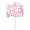 C, variant on 4 Pcs Happy Mothers Day Cake Topper, Party Glitter Cupcake Toppers, Cake Decoration Picks Sticks for Mother's Day Women Birthday Party Decorations Supplies
