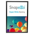 thumbnail image 4 of SnapeZo Poster Frame 13x19 Inches, Black 1 Inch Aluminum Profile, Front-Loading Snap Frame, Wall Mounting, Sleek Series, 4 of 5