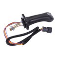 thumbnail image 3 of Guwzn Button Excavator Joystick Handle Compatible forCaterpillar Skid Steer Loader 216B 216 216B SERIE Replaces 218-6118, 3 of 10