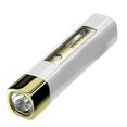 thumbnail image 1 of Mini linterna LED Banco de energía 3 modos 1200mAh Iluminación de antorcha de emergencia (Oro), 1 of 9