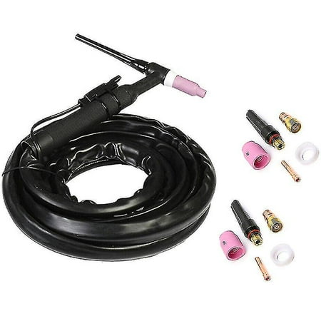 

Wp17 150a Tig Torch 1m Complete Flexible Head Air Cooling W Consumables