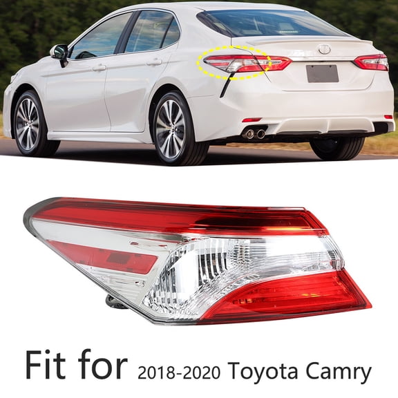 Tail Light Lamp Housing Assembly (Rear Left Driver Side) Fit for Toyota Camry 2018-2020