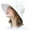 Button Decoration-white, variant on Womens Cotton Wide Brim Sun Hats UPF50+ UV Packable Beach Hat Summer Bucket Cap for Travel