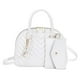 thumbnail image 2 of Ladies Fashion Color Leather Versatile Handbag Double Zipper Messenger Bag, 2 of 3