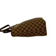 thumbnail image 5 of Pre-Owned GUCCI GG pattern canvas leather handbag, mini tote bag, semi-shoulder brown, 88803, 5 of 10