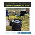Galaxera Collapsible Bin Trash & Recycle/Utility, Perfect for Camping