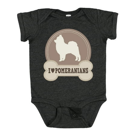 

Inktastic Pomeranian Dog Gift Baby Boy or Baby Girl Bodysuit