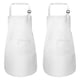 thumbnail image 2 of 24 Piezas Conjunto de Delantal para Niños Y Gorro de Cocinero Delantal de Cocina Infantil Ajustable para Cocinar Y Pintar, 2 of 6