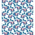 thumbnail image 3 of Flower Duvet Cover Set, Vintage Vibrant Blossoms Tulip Eco Bouquet Shabby Form Art Print, Decorative 3 Piece Bedding Set with 2 Pillow Shams, Calking Size, Blue Violet Grey, by Ambesonne, 3 of 3