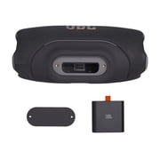 JBL Xtreme 5 - Portable waterproof speaker with massive legendary JBL sound, ambient edge lighting, and a convenient shoulder strap - Black