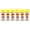 Lemon yellow Pack of six, variant on Yihuala Small Auto Sprays Paint Doll House Decors 6Pcs Tiny Props Small House Decoration for Model Scene & Collections