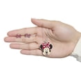 thumbnail image 5 of Disney Minnie Mouse Necklace and Stud Earrings for Women Official License, Fashion Jewelry Set with Red Chain and Enamel, 5 of 5