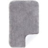 Canopy Essential Soft Bath Rug, Silver