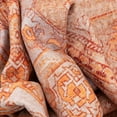 thumbnail image 3 of Well Woven Nile Gila Vintage Bohemian Medallion Botanical Border Rust 2'1" x 7'3" Runner Machine Washable Flat-Weave Area Rug, 3 of 9