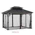 thumbnail image 4 of Sunjoy Replacement Mosquito Netting Panles,Waterproof 4-Panel Screen Walls for 10 x 12 ft  Gazebo, Patio & Backyard Protection, 4 of 5