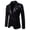 Black, variant on Mens One Button Sequin Dress Suit Jacket Party Festival Tuxedo Sport Coat Tail Slim Fit Tailcoat Wedding Blazer Jacket