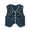 #458 Navy, variant on Women's Floral Crochet Vest Hollow Out Open Front Vintage Boho Lace Button Sleeveless Crochet Knit Cardigan ,Beige