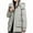 Gray, variant on Hvyesh Womens Winter Puffer Jacket Casual Fleece Baggy Coat Full Zip Quilted Jackets Warm Long Sleeve Puffer Coats with Pockets