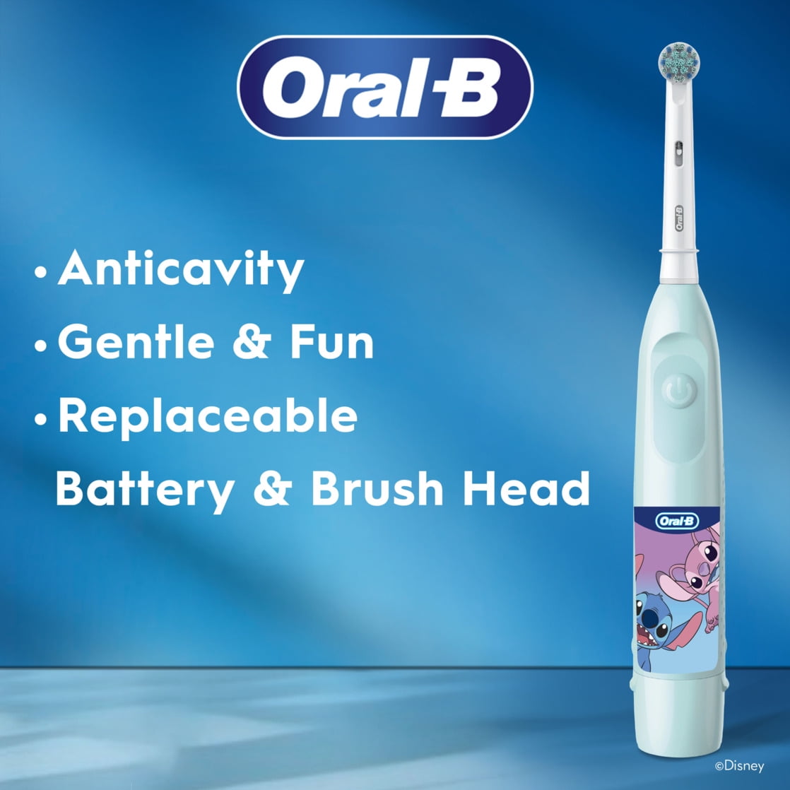 ORAL B - Brandclub - Oral-B Kid's STITCH Electric Battery Powered