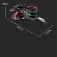 thumbnail image 3 of Eespoir Pro Plane RC Stunt Fighter Toy, Kids Remote Control Plane with 360 LED Lights, 3 Speeds Adjustable Foam Plane for Beginners, Outdoor Play, Gift Idea(Blue), 3 of 6