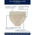 thumbnail image 6 of Vanity Fair Lingerie Women's Underwear, Flattering Lace Hi-Cut Brief Panty, 6 of 7