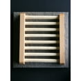 thumbnail image 4 of Plantlife Wood Slated Soap Dish – Maple Wood Holder Keeps Bar Soap Dry, Great for Kitchen & Bathroom Use, 4 of 5