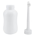 thumbnail image 2 of Pulverizador portátil de higiene personal, botella de bidé de mano (boquilla no telescópica, 300 ml, blanco), 2 of 8