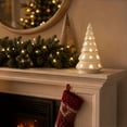 thumbnail image 6 of Feledorashia Lighted Ceramic Figurine, Christmas Tabletop Decoration, Holiday Character Accent for Mantels Shelves and Windowsills, Ceramic Construction with LED Light Details and Stable Base, 6 of 6