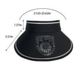 thumbnail image 3 of Ycandiee Sun Visor Hats with Fan, Rechargeable Built-in Fan Hat, Large Area Sun Protection,Visors for Women, Men, Kids, 3 of 7