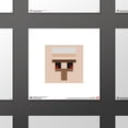 thumbnail image 3 of Gallery Pops Minecraft: Iconic Pixels - Mobs - Iron Golem Wall Art, Unframed Version, 12" x 12", 3 of 5