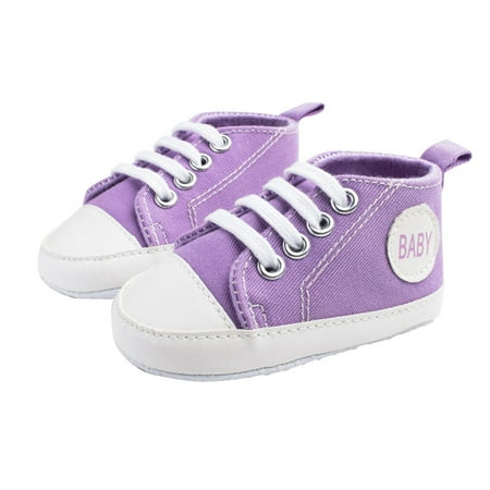 Infant Toddler Canvas Sneakers Baby Boys Girls Soft Soled Anti-Slip Shoes | Walmart Canada
