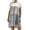 Gray, variant on Bigersell Maxi Dress Summer Female Crew Neck Short Sleeve Knee Length Sun Dress Dress Style D-5 Lace Dress Ladies Regular Summer Dresses , Khaki XXL