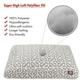 thumbnail image 2 of Majestic Pet | Aruba Rectangle Pet Bed For Dogs, Removable Cover, Gray, Large, 2 of 5