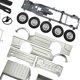 thumbnail image 3 of 1:10 2WD Coche de telemando RC Juguete de Gran Tamaño Grado de Aficionado para Niñas Plata Macarena Camión de juguetes, 3 of 4