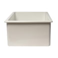 thumbnail image 2 of Pemberly Row 30" White Undermount / Drop In Fireclay Kitchen Sink, 2 of 9