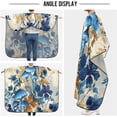 thumbnail image 7 of Mushroom Flower Salon Cape, Hair Cutting Cape with Snaps, Professional Large Barber Stylist Hairdresser Cape, Waterproof Machine Washable, 65" x 55”, 7 of 7