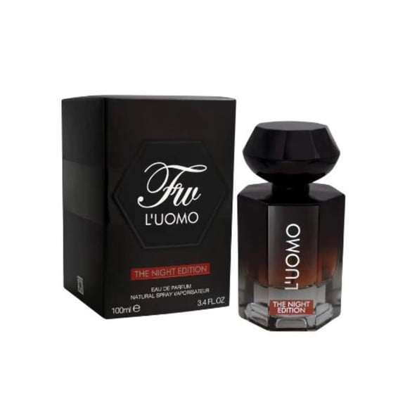 Fragrance World Men's L'Uomo The Night Edition EDP Spray 3.38 oz Fragrances 6291108326299