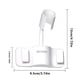 thumbnail image 5 of Yuarrent Soporte de ducha Universal sin ventosa soporte de cabezal de ducha sin perforaciones soporte de baño ajustable rotación de 360 Juegos de accesorios de baño, 5 of 6