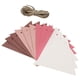 thumbnail image 1 of Banderín triangular, banderín colgante para cumpleaños, vacaciones, bodas, aniversarios, suministros para fiestas, decoraciones Rosa Sunnimix Banderas del banderín, 1 of 8