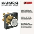 Delta Faucet R10000UNWS MultiChoice Universal Tub and Shower Valve