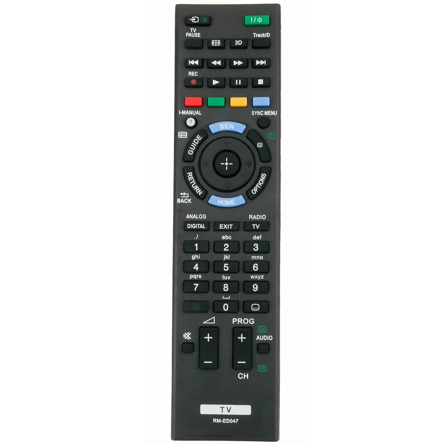 New RM-ED047 Replaced Remote Control fit for Sony Bravia TV KDL-22BX320 ...