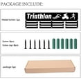 thumbnail image 5 of 1set Medal Holder Sport Swimming Bike Running Words Awards Display Stand Wall Rack Mount Hanger Decor, 5 of 7
